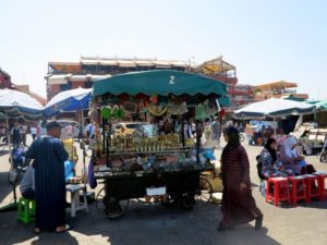 Marrakech, piazza Jemaa el Fna  (2018)  (foto Giorgio Pagano)