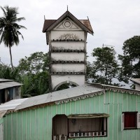 Roça di Diogo Vaz,un edificio già coloniale